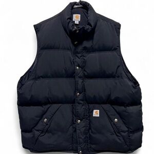 Carhartt insulated black puffer vest